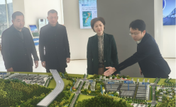 惠安縣政協主席黃麗瓊蒞臨惠安雕藝循環經濟產業園項目現場指導 
